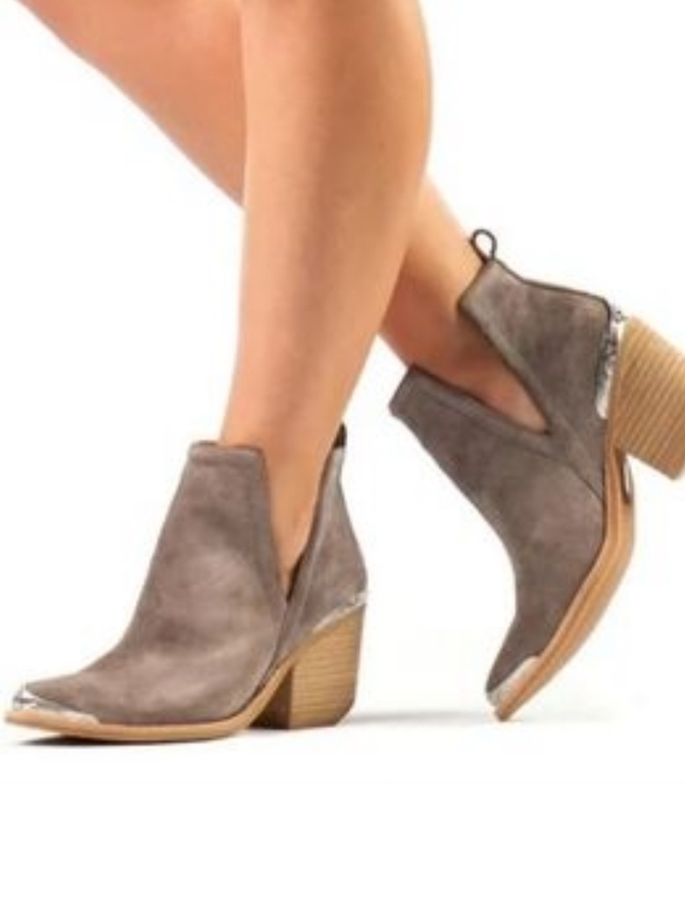 Jeffrey Campbell Women's Cromwell Suede Booties